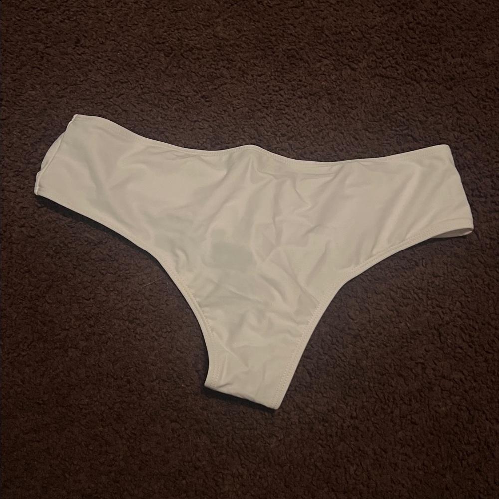 SHEIN White Bikini Bottom